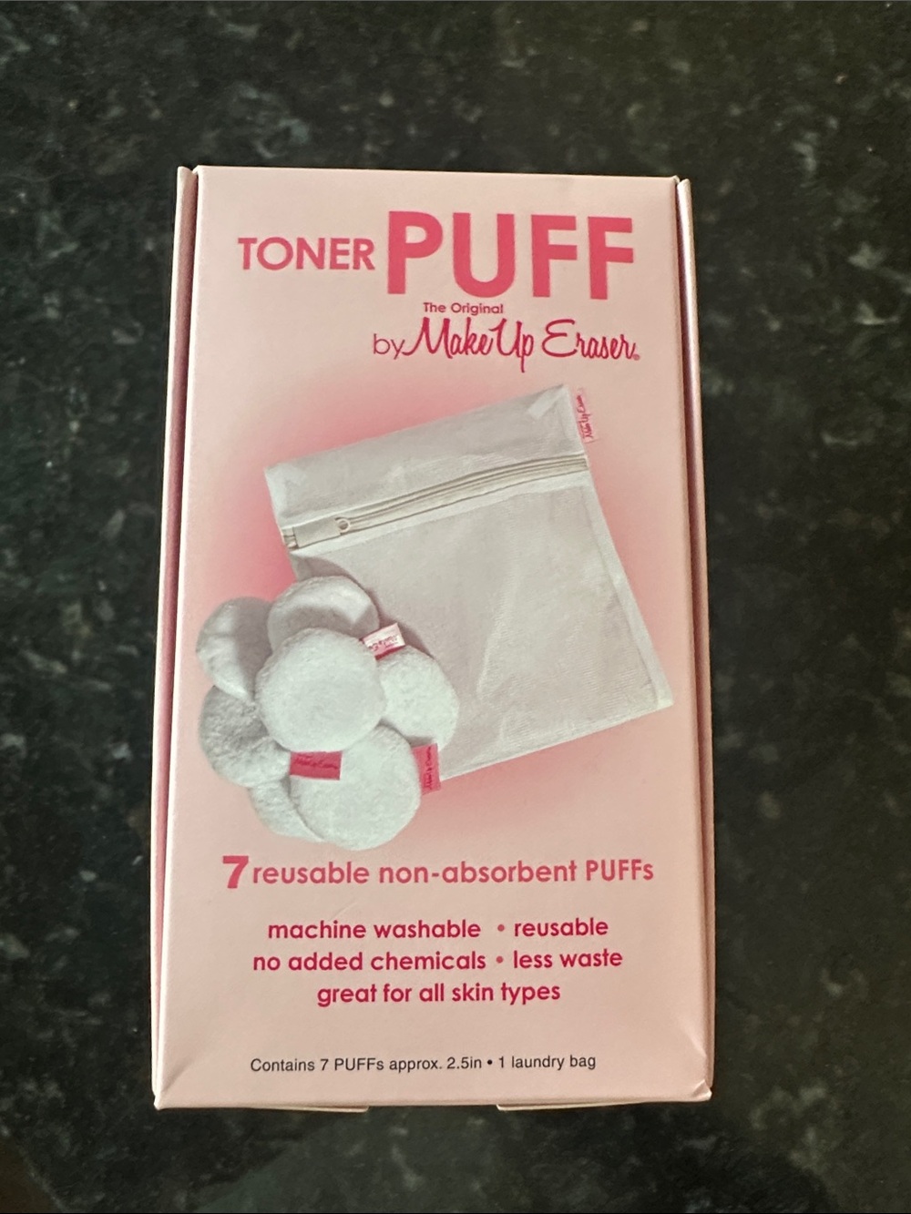 MakeUp Eraser Toner Puff Set - NWT